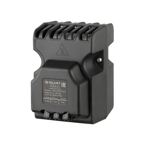 Нагреватель с вентилятором SILART, 250 Вт 230 V AC SNV-6250-00T